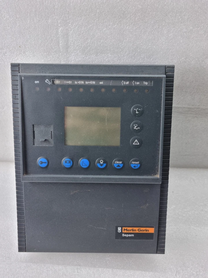 Merlin Gerin Sepam 59604 S10MD XXX JXX XNT Module Tested as Photo